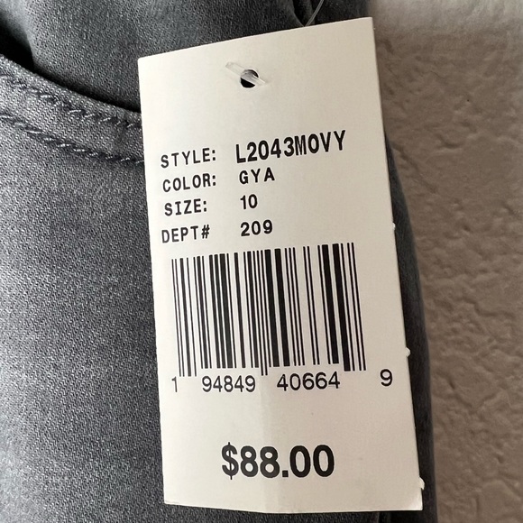 Wit & Wisdom Lux Touch High Rise Gray Rhinestones Ab Solution’s Jeans - Picture 10 of 12